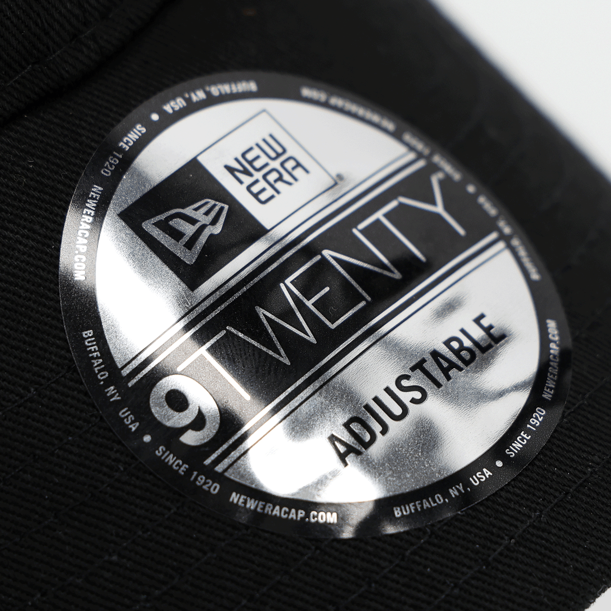 BVB Cap New Era 9Twenty College, stylische schwarzgelbe Basecap mit verstellbarer Größe und glänzendem New Era Sticker