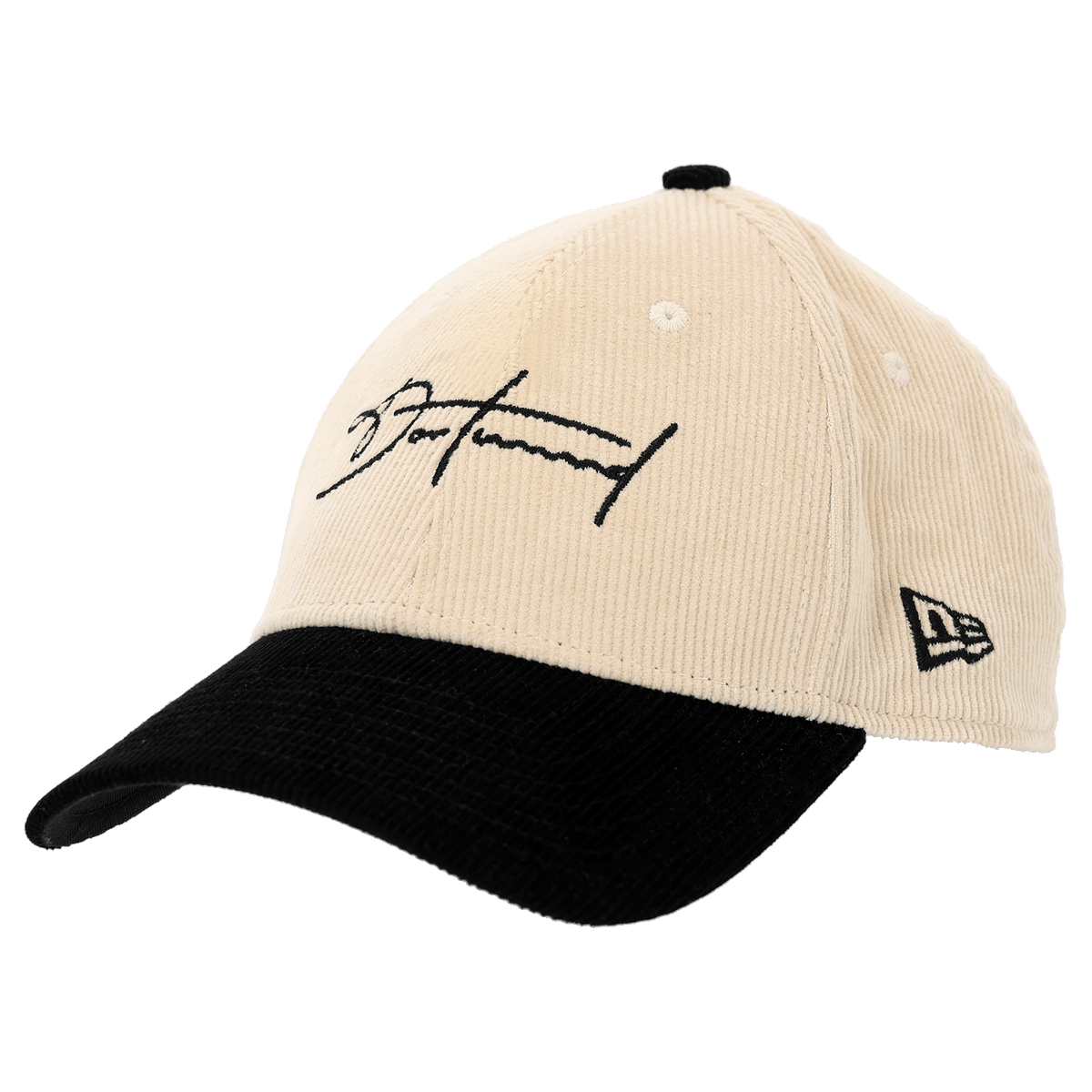ベージュ色のBVB New Era 9Forty コーデュロイ・ライフスタイルキャップ。ブラックのつばと刺繍入りのBVBロゴデザインが特徴で、ファンにぴったりのスタイリッシュなアクセサリーです。