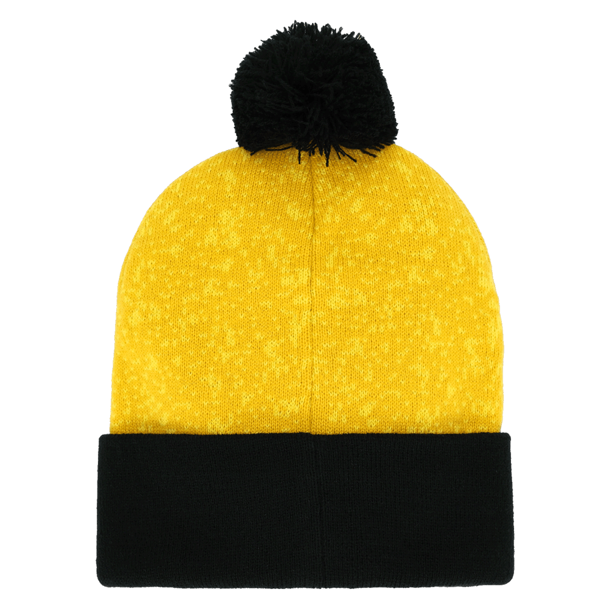Berretto a pompon nero e giallo del BVB con risvolto nero, pompon nero e discreto logo del BVB per i tifosi del Borussia Dortmund.