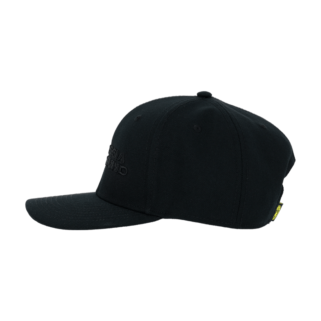 Cappellino snapback del BVB nero con la scritta “Borussia Dortmund” ricamata e l’emblema giallo sul lato, ideale per i tifosi e come accessorio per il tempo libero