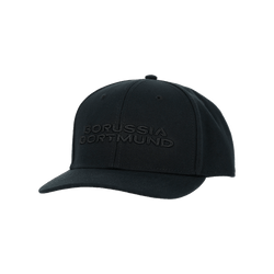 这款黑色儿童Snapback棒球帽印有多特蒙德（Borussia Dortmund）字样，是BVB球迷的理想之选。