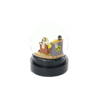 Snow globe with a BVB design, black and yellow with the club logo on a black base—perfect as a decoration or fan item.
