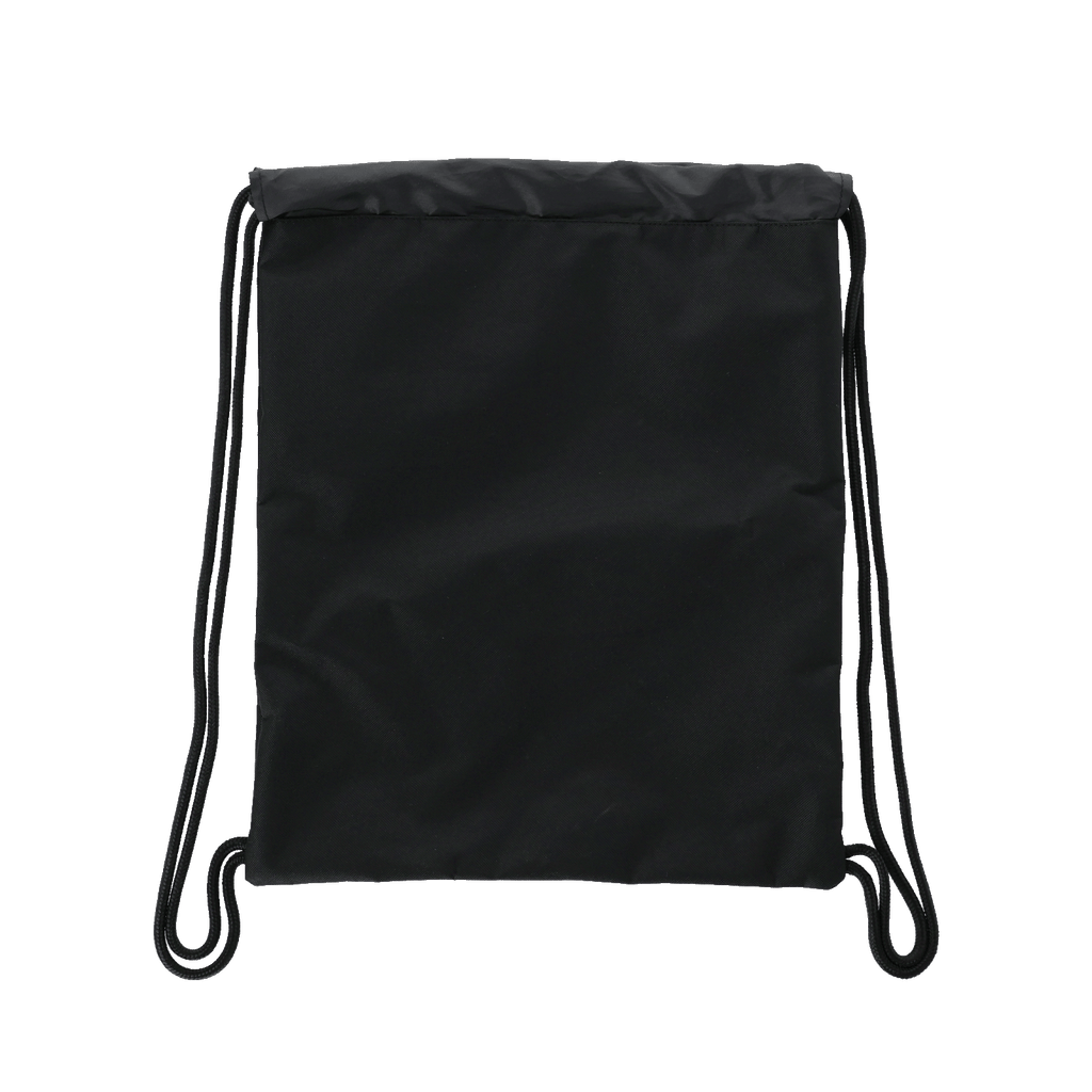 Sac de sport noir du BVB, en matière résistante, avec cordon de serrage, idéal pour le sport et les loisirs.