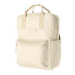 Mochila de color crema de Kapten & Son, de la colección del BVB, moderna y elegante, con prácticos compartimentos.