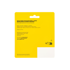 Aimant officiel du BVB en 3D, aux couleurs noir et jaune, en bois et résine époxy, dimensions : 7,8 x 7,4 x 1 cm