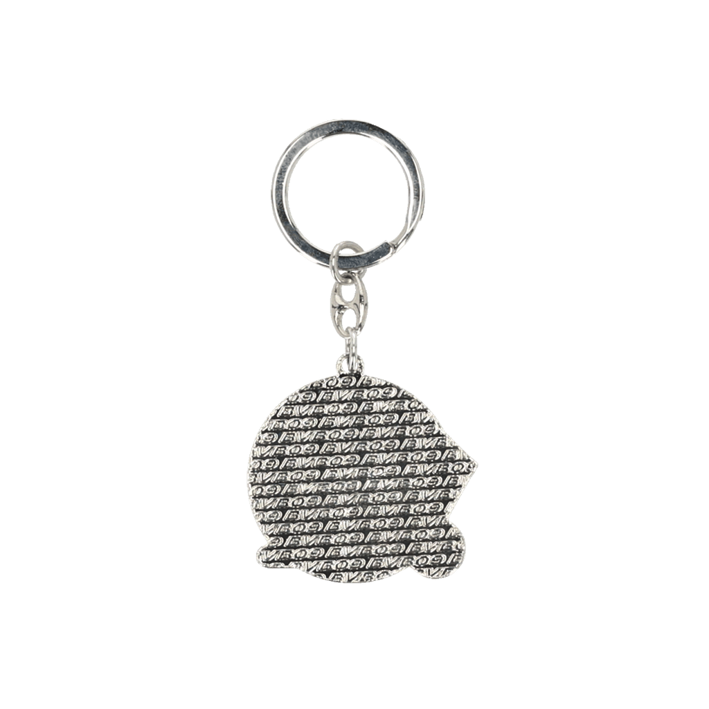 Portachiavi del BVB color argento a forma di SIGNAL IDUNA PARK con superficie finemente lavorata, ideale per i tifosi del Borussia Dortmund.
