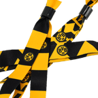 Braccialetti del BVB nei colori nero e giallo, in set da 3 con l'iconico logo BVB 09. Perfetti come accessori da tifoso per eventi e tempo libero.