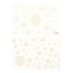 2-piece BVB placemat set for kids with a cute bee design and the BVB logo in black and yellow.