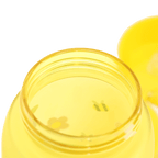 Gourde jaune BVB Ion8 Kids ornée d'adorables motifs d'abeilles et de fleurs, idéale pour les jeunes supporters, réutilisable et respectueuse de l'environnement.