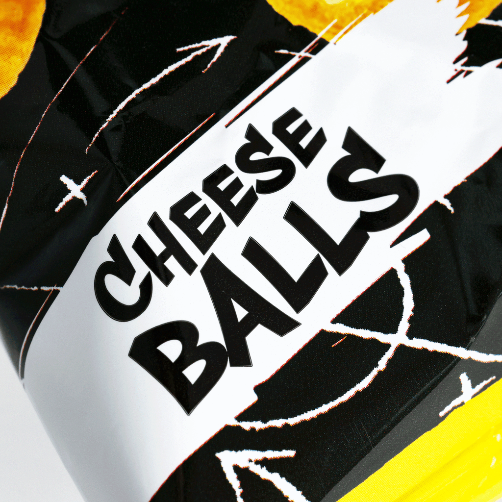 Snack « boulettes au fromage » du BVB aux couleurs noir et jaune, idéal pour les supporters du Borussia Dortmund.