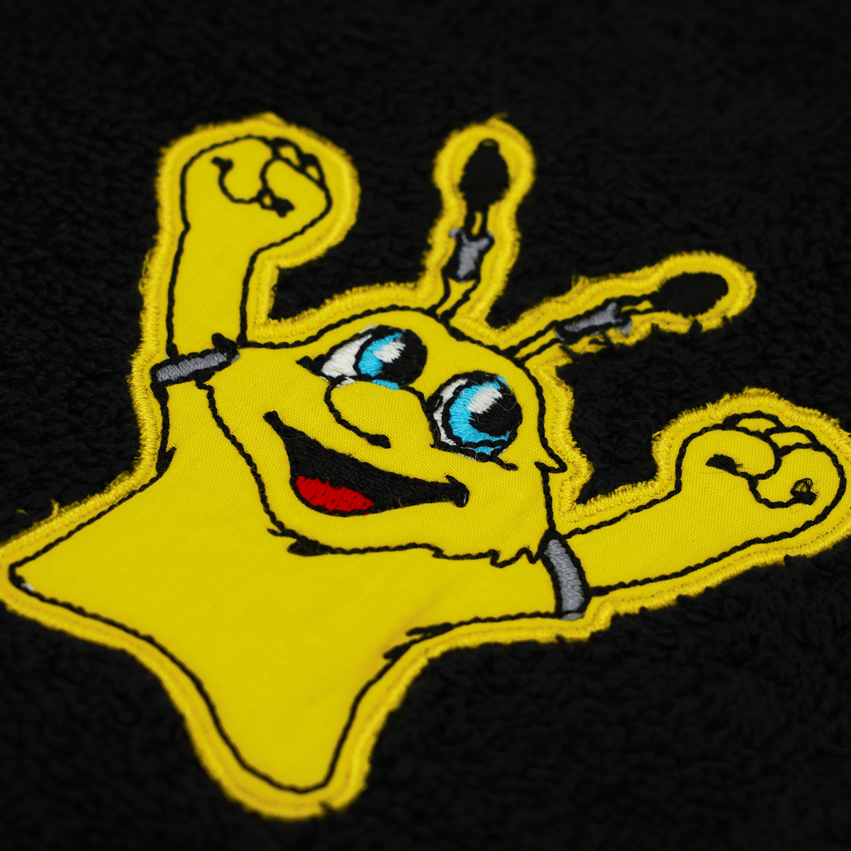 Set da 2 salviette per bambini del BVB nei colori nero e giallo, con il vivace design EMMA, perfette per i piccoli tifosi del Borussia Dortmund.