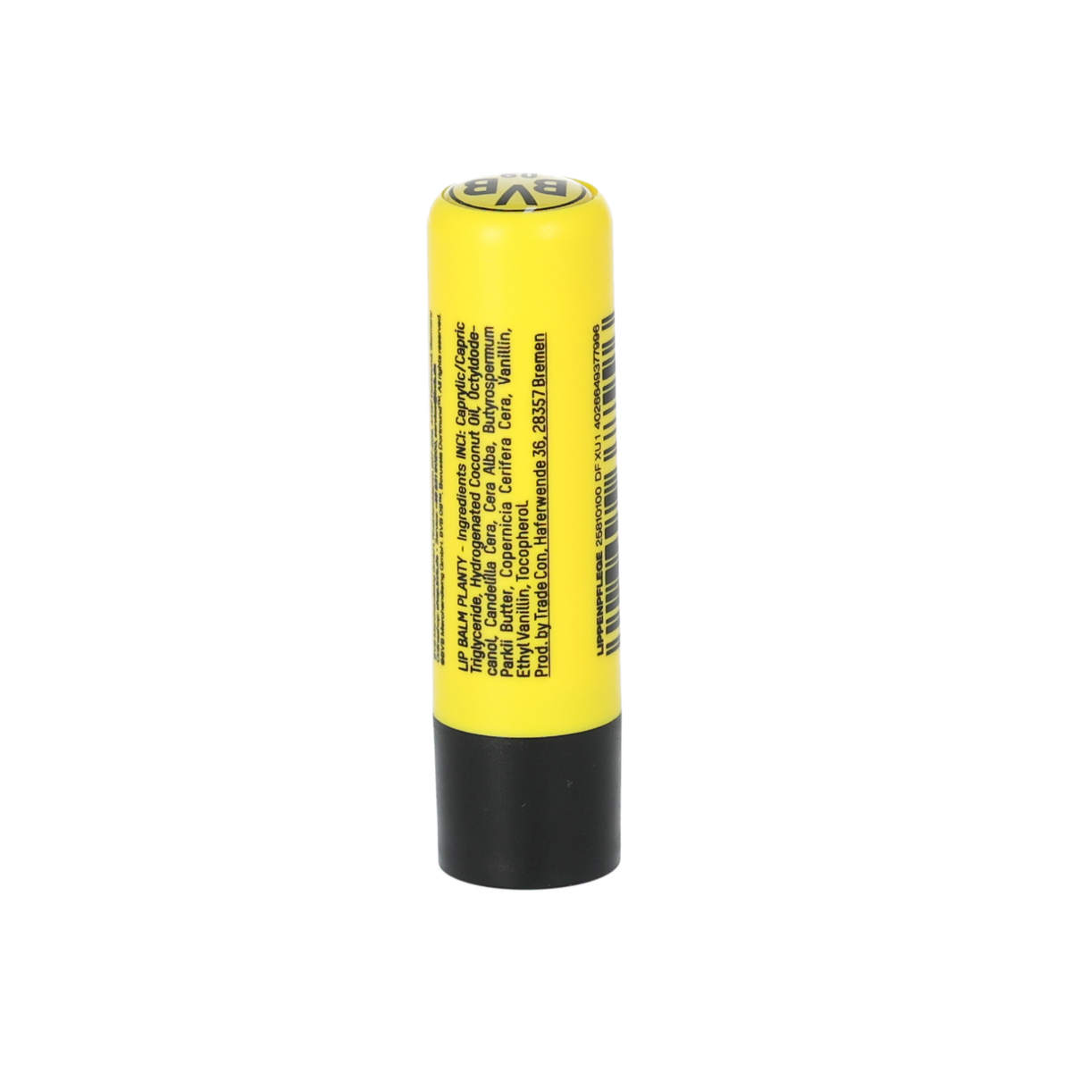 Balsamo per le labbra nero e giallo del BVB con il logo del BVB, ideale per i tifosi del Borussia Dortmund per la cura delle labbra.