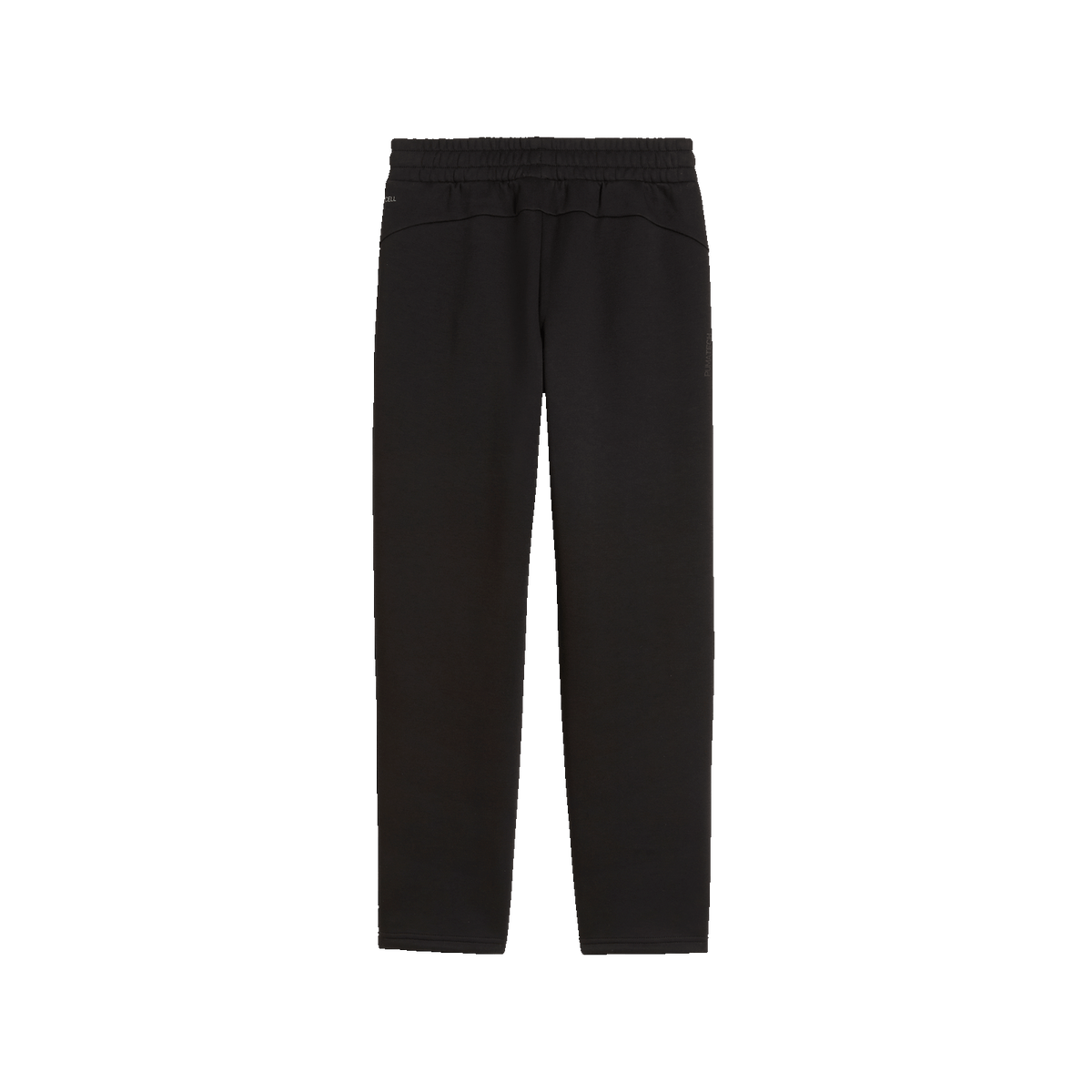 Schwarze Freizeithose PUMA für Kinder mit BVB-Logo, ideal für Sport- und Freizeitaktivitäten geeignet.