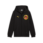Black children's hooded sweatshirt jacket with a BVB design, a Sesame Street Elmo motif, and a yellow PUMA logo on the front