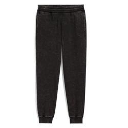 Pantalon de survêtement PUMA Ess Elevated noir du BVB pour femme, idéal pour les loisirs et le sport, au design moderne et à la coupe confortable.