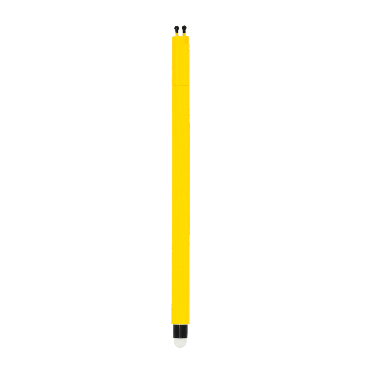 Yellow erasable gel pen featuring the BVB logo and EMMA design, ideal for Borussia Dortmund fans.