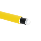 Erasable BVB gel pen in black-and-yellow design with the EMMA logo, suitable as a fan item or writing utensil for Borussia Dortmund fans.