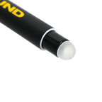 Un stylo gel effaçable noir et jaune du Borussia Dortmund, orné d'un motif de lutin : un article de fan idéal pour l'école ou le bureau.