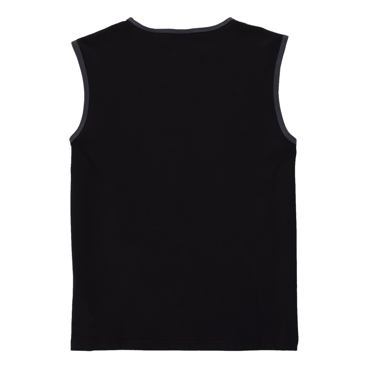 The black BVB Elements II tank top, a sleeveless style with a simple design when viewed from the back.