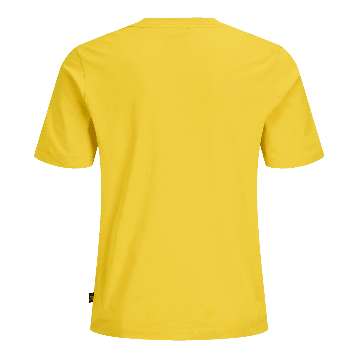 このTシャツは、Essentials IIコレクションの黄色のBVB Tシャツ（半袖デザイン）の背面を写したものです。