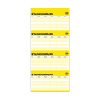 Agenda familiare BVB 2027 nel classico design nero e giallo, ideale per organizzare gli appuntamenti o da utilizzare come orario scolastico. Presenta il logo BVB e una struttura ben organizzata.