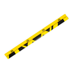 Schwarzgelbes BVB-Geschenkpapier mit Streifenmuster und BVB-Logo im 2er-Set, für Fans von Borussia Dortmund.