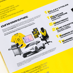 BVB Comic Advent Calendar 2026 with a black-and-yellow design and a built-in contest; includes exclusive fan merchandise for Borussia Dortmund fans.