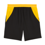 Pantalones negros del BVB de la temporada 26/27 con detalles en amarillo, ideales para los aficionados del Borussia Dortmund y para practicar deporte.