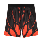 BVB goalkeeper pants in red with a striking honeycomb pattern and black accents. Official Borussia Dortmund fan merchandise for the 2026–2027 season.