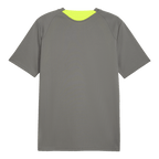 The BVB 26/27 training shirt in gray, back view, with a sporty cut and understated design, ideal for training and leisure.