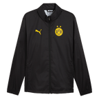 La giacca nera da allenamento e per tutte le stagioni del BVB per la stagione 2026/27, con lo stemma giallo del BVB e il logo PUMA, ideale per i tifosi e per le attività sportive.