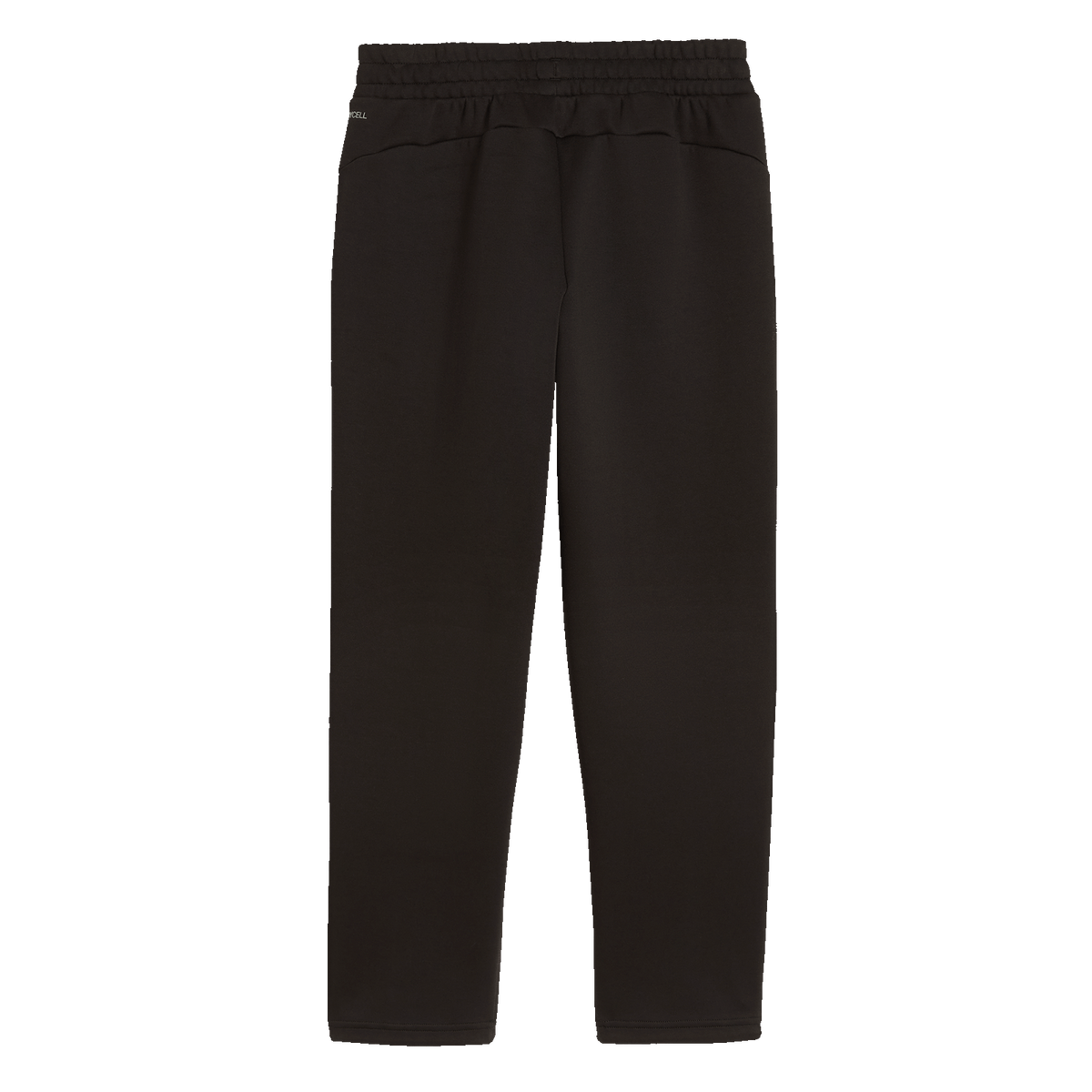Pantaloni sportivi neri di Puma con il logo del BVB, ideali per lo sport e il tempo libero.