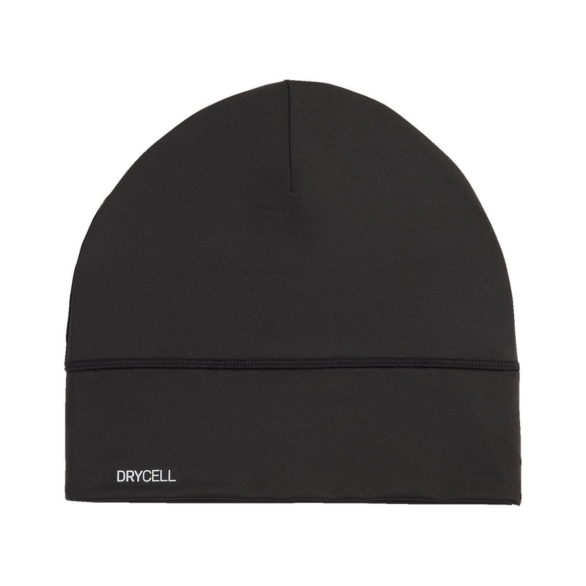 Schwarze BVB Puma Tech Mütze mit DryCell-Technologie. Ideal für Outdoor-Aktivitäten bei kaltem Wetter.