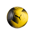 这款黑色和黄色相间的迷你足球印有多特蒙德（BVB）队徽和彪马（Puma）标志，是多特蒙德球迷的完美周边商品。