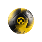 这款黑黄配色的迷你多特蒙德足球印有PUMA标志和BVB 09徽章，是多特蒙德球迷的理想之选。