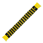 BVB scarf featuring a black-and-yellow striped design with yellow fringe, the BVB emblem, and the year 1909.