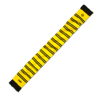 Écharpe du BVB jaune et noire à rayures, ornée de l'emblème du BVB et de l'année 1909, idéale pour les supporters du Borussia Dortmund.