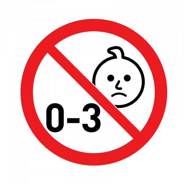 Warnhinweis: Nicht für Kinder unter 3 Jahren geeignet / Warning: Not suitable for children under 3 years of age