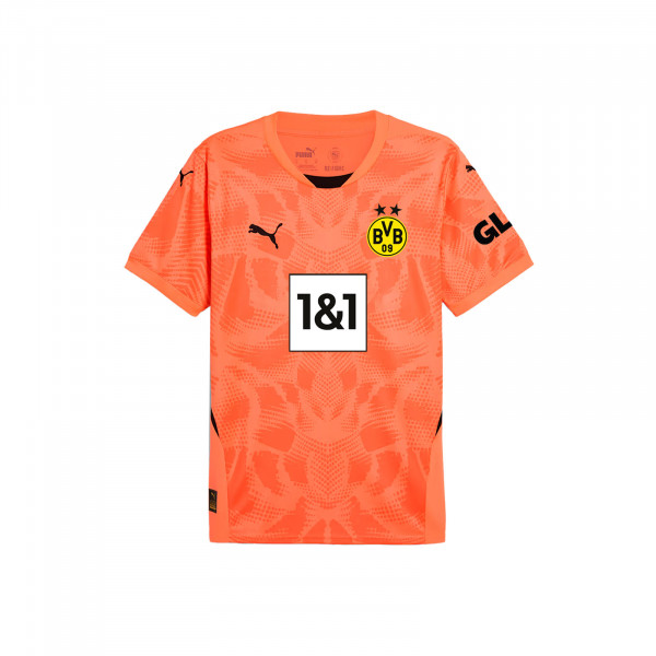 BVB Torwarttrikot 24/25 orange für Kinder, Größe 128